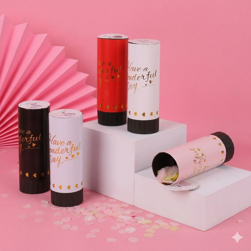 Confetti Cannons Push Pop for  - Confetti Cannon Tube 评论和价格