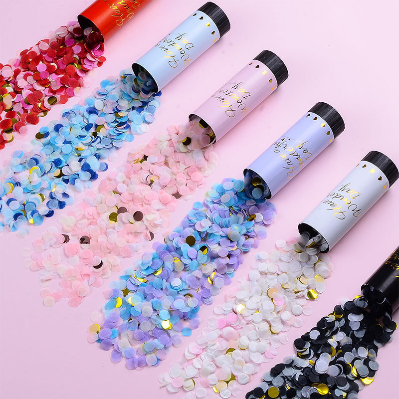 Confetti Cannons Push Pop for  - Confetti Cannon Tube 评论和价格