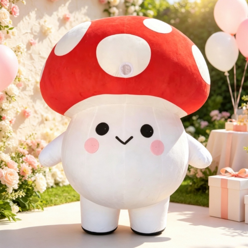 Inflatable Mushroom Mascot Cos - Event & Party Supply Photos 评论和价格