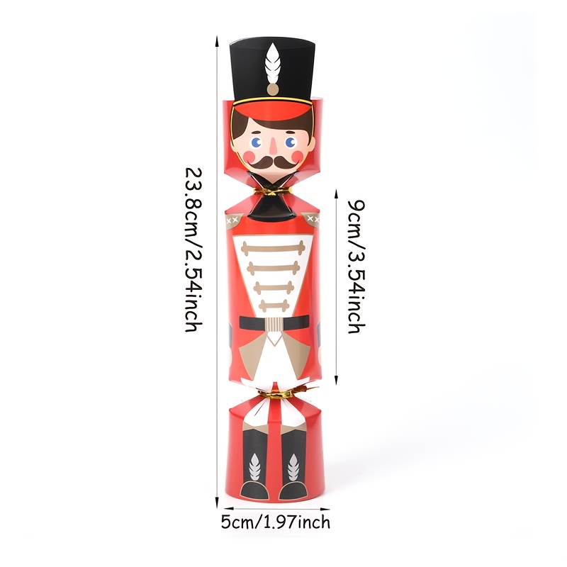 24Pcs Christmas Cracker Nutcra - Event Party Box 评论和价格
