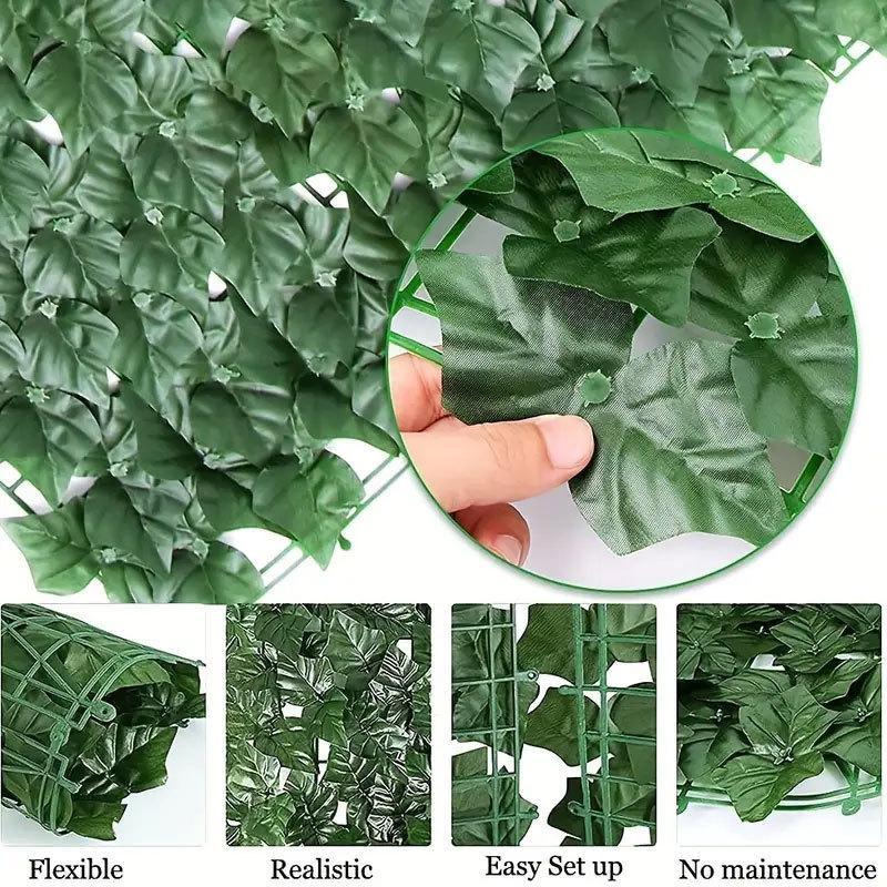 **Artificial Ivy Plants Fence  - Flower Wall Panel 评论和价格