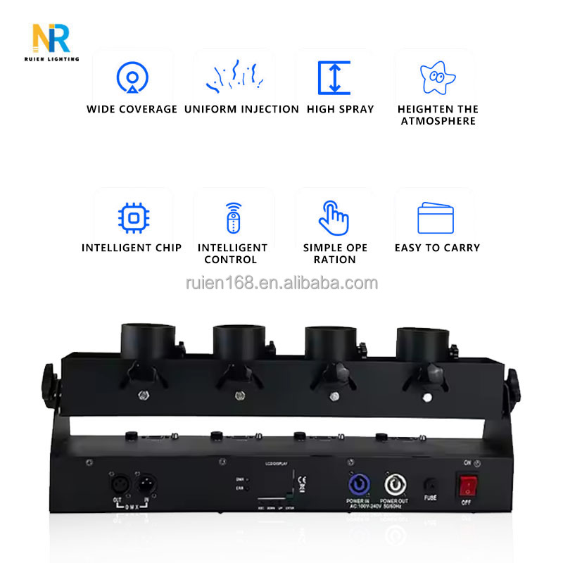 Dmx 512 Four-Tube Confetti Mac - Confetti Cannon Tube 评论和价格