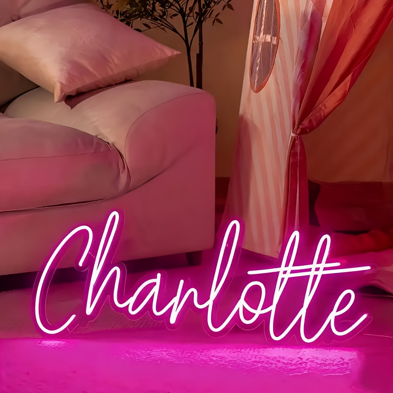 Custom Text Neon Sign, LED Sig - Neon Sign Party 评论和价格