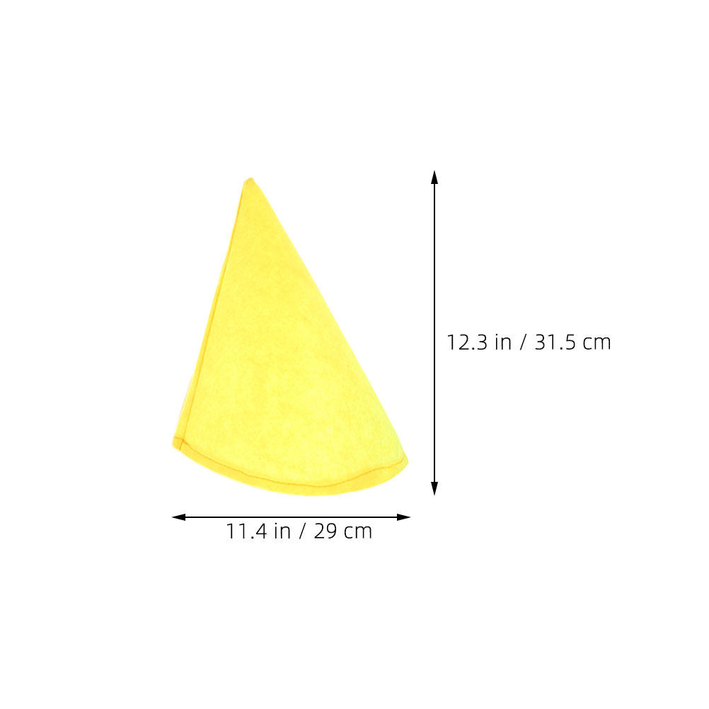 6Pcs Playful Felt Cone Hats Gn - Party Hat Cone 评论和价格