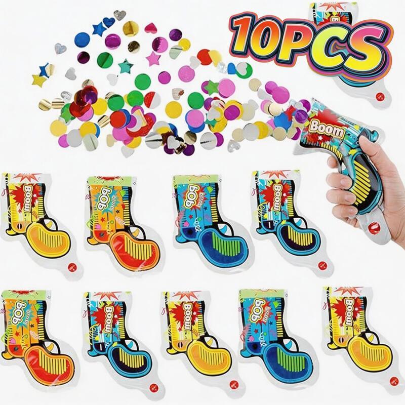 10Pcs Inflatable Boom Confetti - Confetti Cannon Tube 评论和价格