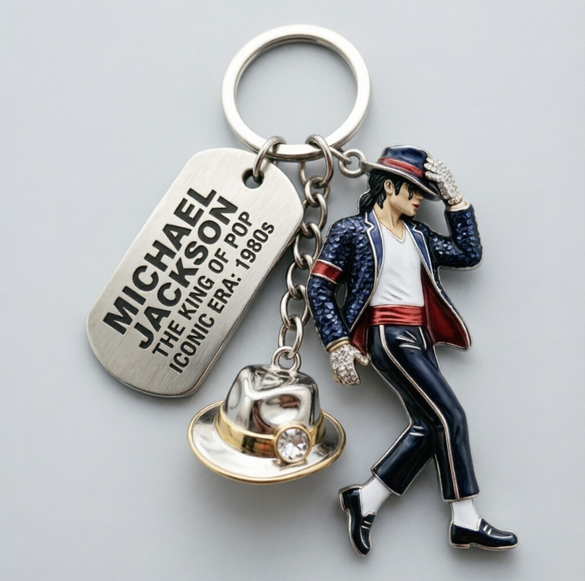 Michael Jackson Keychain Backp - Event Party 评论和价格