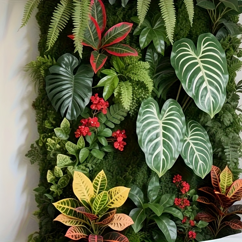 Outdoor Green Plant Wall Panel - Flower Wall Panel 评论和价格