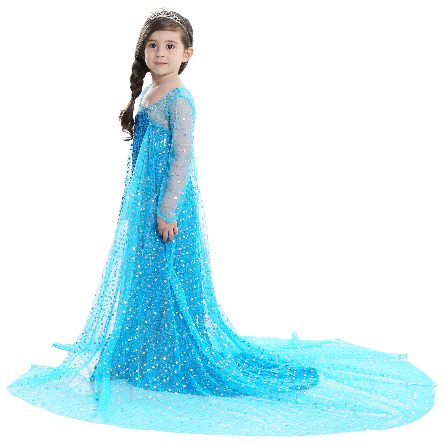 Girls Princess Costume Kids Se - Glitter Tablecloth 评论和价格